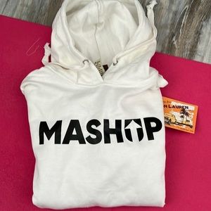 Jon Lauren white hoodie